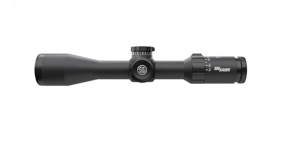 Image of Open Box, Dealer Demo, SIG SAUER Whiskey5 Rifle Scope, 3-15X44mm, 30 mm, Sfp, Moa Milling Hunter Illum Reticle, Levelplex, Graphite, SOW53015