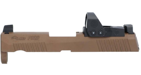 Image of SIG SAUER X Series 9 mm Slide Assembly P320 Pro w/ Romeo1PRO, SIG SAUER P320 Subcompact/P320 X-Compact, 6 MOA, 3.6in, Coyote Tan, 8900276