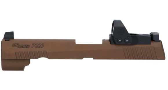 Image of SIG SAUER X Series 9 mm Slide Assembly w/ Romeo1PRO, SIG SAUER P320 Carry/P320 Compact/P320 Full Size, 6 MOA, 4.7in, Coyote Tan, 8900282