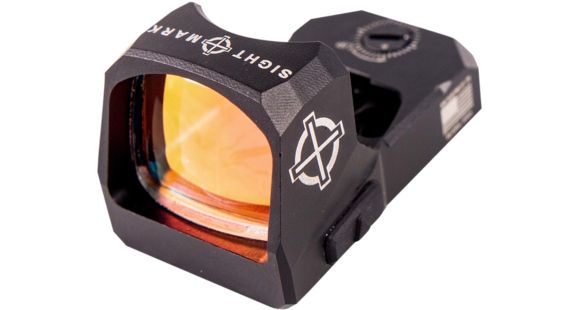 Image of SightMark 1x Mini Shot A-Spec Reflex Sight, Green Reticle, 2 MOA, 1 MOA, 25 yd, Black, SM26046