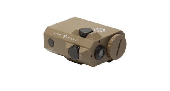 Image of SightMark LoPro Mini Laser Sight, 300 Lumens, Picatinny Rail Mount, Flat Dark Earth, Green Laser, 520nM Wavelength, SM25016DE