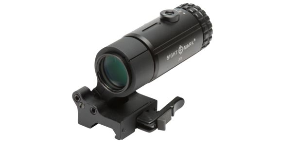 Image of USED, SightMark T-3 Magnifier with LQD Flip to Side Mount, Black, SM19063