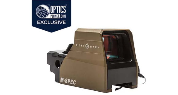 Image of Sightmark Ultra Shot M-Spec LQD Reflex Sight, 65 MOA Circle Dot, Dark Earth, SM26034DE