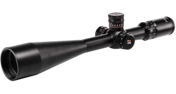 Image of Sightron SIII PLR Rifle Scope, 10-50x60mm, Zero Stop, MOA-H 24X IR Reticle, Black, Medium, 28006