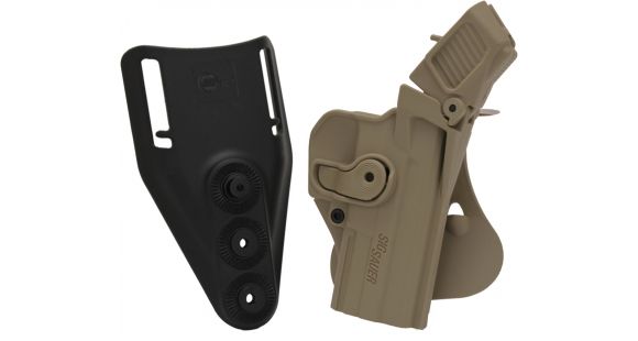 Image of SigTac Retention Roto Paddle Holster, Level 3, SP2022, Flat Dark Earth 110095