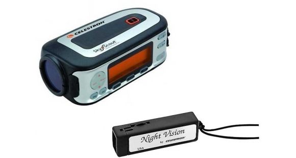 Image of Space Gadget Kit, Celestron SkyScout 93970 and Celestron NV Flashlight 93588