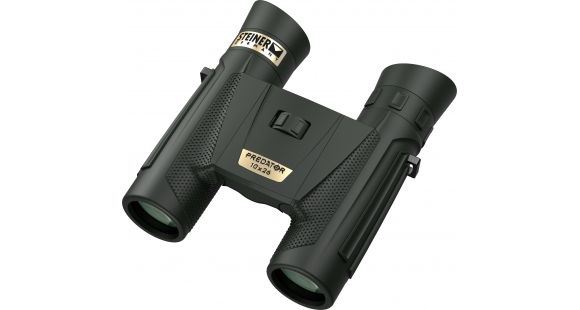 Image of USED Steiner Predator 10x26mm Roof Prism Binoculars, NBR Long Life Rubber Armoring, Black, 2442, EDEMO1, Used, Condition Like New