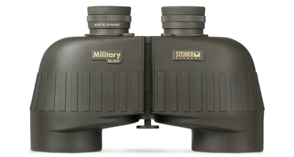 Image of DEMO, Steiner M1050 LPF Gen I 10x50mm Porro Prism Military Rangefinder Binoculars, NBR Long Life Rubber Armoring, Green, 2663