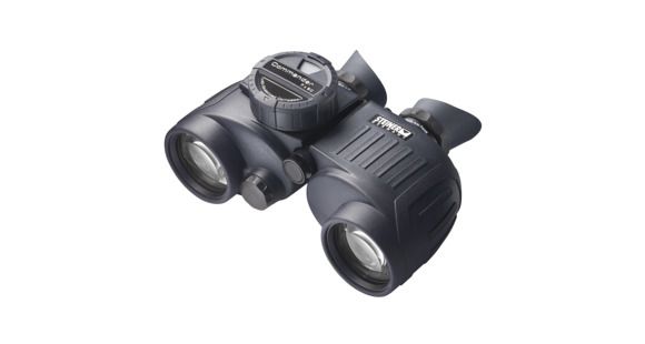 Image of USED, Steiner Commander w/Compass 7x50mm Porro Prism Binocular, NBR Long Life Rubber Armoring, Navy Blue, 2305