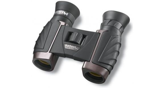 Image of Factory DEMO Steiner 8x22 Safari Pro Compact Roof Prism Binoculars w/ Strap &amp; Case, Box Pack 231