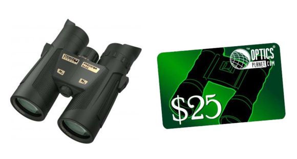 Image of Steiner Predator 8x42mm Roof Prism Binocular w/ FREE 25 OpticsPlanet Gift Certificate, NBR Long Life Rubber Armoring, Black, 2443-KIT1