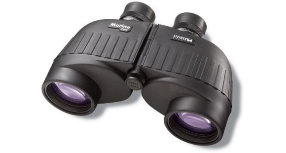 Image of Open Box DMO, Steiner 7x50 Marine Waterproof Rubberized Porro Prism Binoculars, Black, 575-DMO