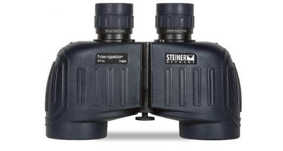 Image of Factory DEMO, Steiner Navigator Pro 7x50mm Porro Prism Binocular, NBR Long Life Rubber Armoring, Navy Blue, 7655-DEMO