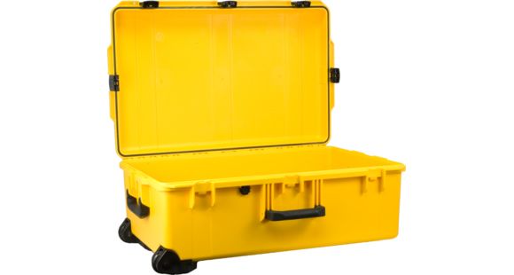 Image of Pelican Storm Cases iM2950 Dry Box w/ Wheels, 31.3x20.4x12.2in, Yellow, No Foam
