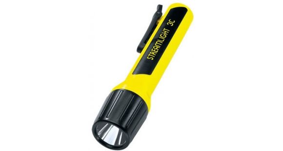 Image of Streamlight 3C Luxeon Propolymer Flashlight w/ White LEDs - Yellow 33244