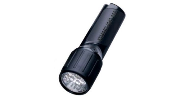 Image of Streamlight 4AA Propolymer LED Flashlight, White LEDs, w/Batteries, Black, Box, 68301
