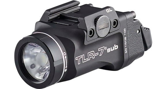 Image of DEMO, Streamlight TLR-7 X Sub Ultra-Compact LED Tactical Weapon Light, Glock 43X/48/MOS, Black, 69400