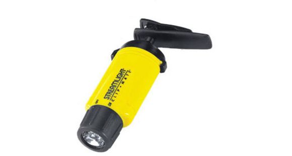 Image of Streamlight Clipmate LED Flashlight, AAA, White, 27 Lumens, Yellow, 61100