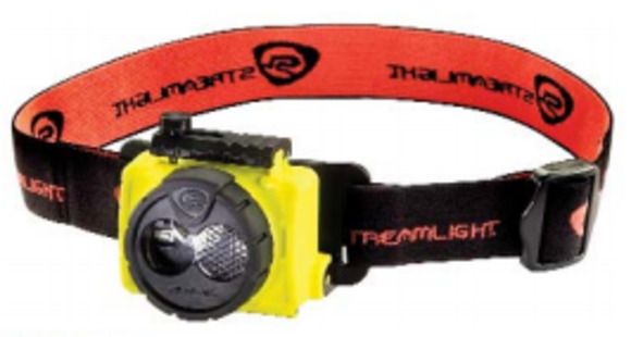 Image of Streamlight Double Clutch Headlamp, 120V AC, 125 Lumens, Yellow, 61602