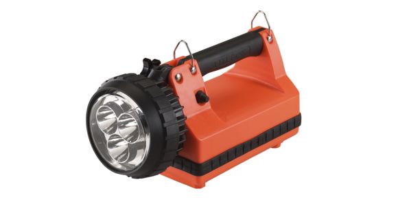 Image of Streamlight E-Spot Litebox Rechargeable Lantern Standard System, 540 Lumen Led, 22062 - Iec Type G 240V Ac Charge Cord, 12V Dc Mount Rack, Orange, 45853