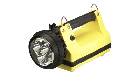 Image of Streamlight E-Spot Litebox Rechargeable Lantern Standard System, 540 Lumen Led, 22061 - Iec Type C 230V Ac Charge Cord, 12V Dc Mount Rack, Yellow, 45872