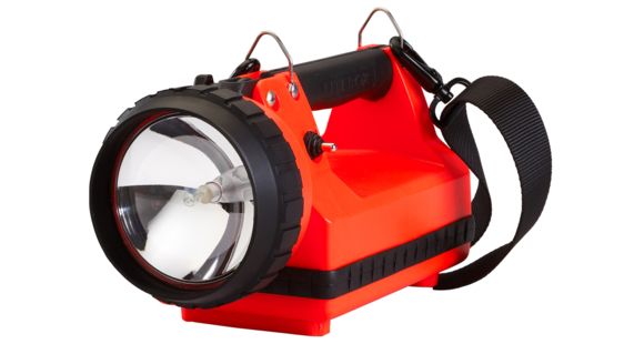Image of Streamlight Firebox Rechargeable Lantern, 150 Lumen 8 Watt Spot, 22060 - Iec Type A 100V Ac Charge Cord, Orange, 45305