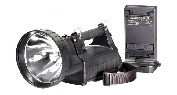 Image of Streamlight H.I.D. LiteBox Searchlight - Rechargeable High Intensity Discharge Flashlight, Standard Charging System w/ 120V AC / 12V DC Charger, Black, 45621