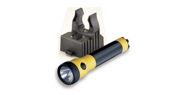 Image of Streamlight PolyStinger Xenon Flashlight, Yellow, DC Charger