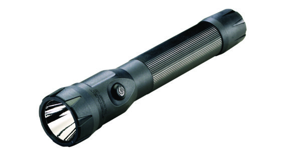 Image of Streamlight Polystinger Ds Led Flashlight, Rechargeable, Dual Switch, 485 Lumen, 100V Ac Charge Cord, 12V Dc, 2 Holders, Smart Charge, Black, 76818