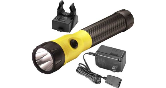 Image of Streamlight PolyStinger LED Flashlight, 120V AC Fast PiggyBack Charger - Yellow