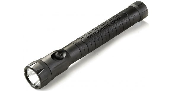 Image of Streamlight PolyStinger LED HAZ-LO Industrial Safety Flashlight, Light Only w/ No Charger, Black, 76440