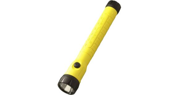 Image of Streamlight PolyStinger LED HAZ-LO Industrial Safety Flashlight, 12V DC Steady Charge Cord, Yellow, 76411