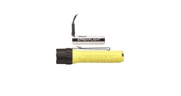 Image of Streamlight Polytac X USB - 18650 Battery And USB Cord, Yellow, 88614