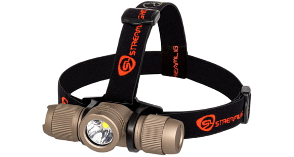 Image of Streamlight ProTac 2.0 110-2000 Lumens LED Headlamp, Desert Tan, 89030