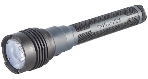 Image of Streamlight ProTac HL 6 LED Flashlight, 120V Rechargeable Li-Ion, White, 5300 Lumen, Gray, 88131