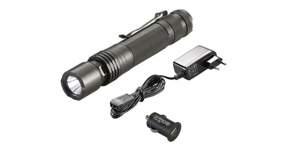 Image of DEMO, Streamlight Protac Hl Usb Flashlight, Usb Rechargeable, 1000 Lumen White Led, International Ac Charge Cord, 12V Dc, Black, 88055