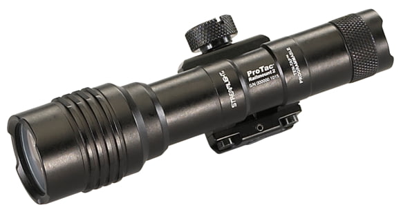Image of USED, Streamlight ProTac Rail Mount LED Long Gun Light, CR123A, 60 Lumens, Black, 88059