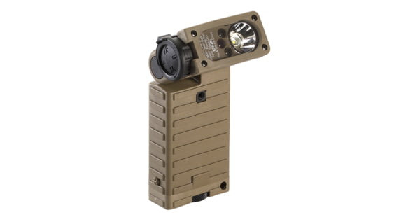 Image of Streamlight Sidewinder Tactical Flashlight, Military Model, Coyote Tan - C4 White, Red, Blue, IR LEDs