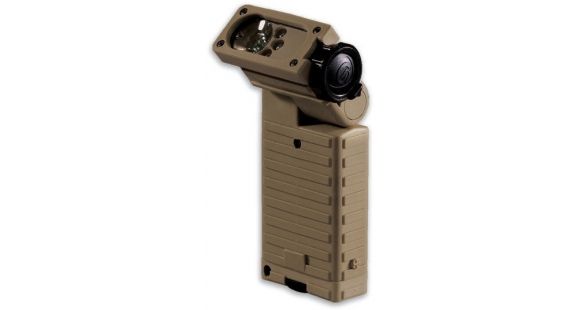 Image of Streamlight Sidewinder Tactical Flashlight, Military Model, Coyote Tan - C4 White, Red, Blue, IR LEDs, Box