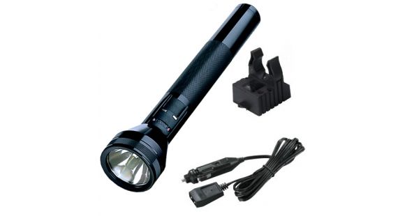 Image of Streamlight SL-20XP Rechargeable Halogen Flashlight, Black, 12V DC Charger