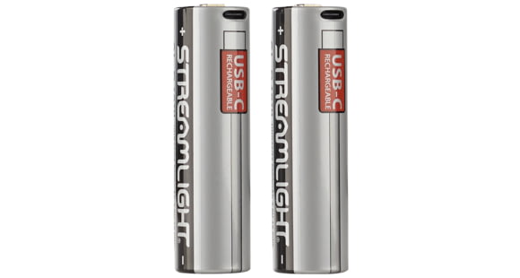 Image of USED, Streamlight SL-B48 USB Lithium Ion Battery - 2 Pack, Silver, 88133