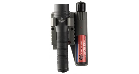 Image of Streamlight Strion LED HL Flashlight,500 Lumens, Black, w/PiggyBack Charger 120V AC/DC USB 74778