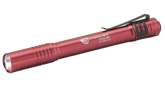 Image of Streamlight Stylus Pro 90 Lumens Penlight, Red, Blister Pack, 66120