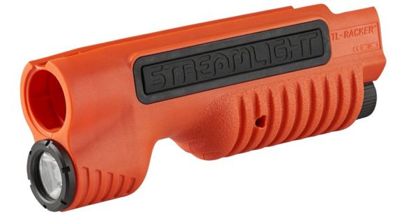 Image of Streamlight TL Racker LED Weapon Light, CR123A, White, 1000 Lumens, Orange, 69610