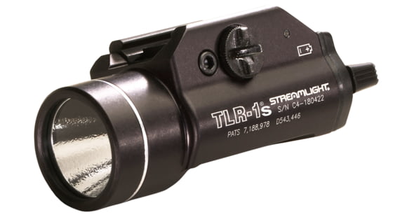 Image of USED, Streamlight TLR-1S With Strobe, CR123A Lithium, 300 Lumens, Black, 69211