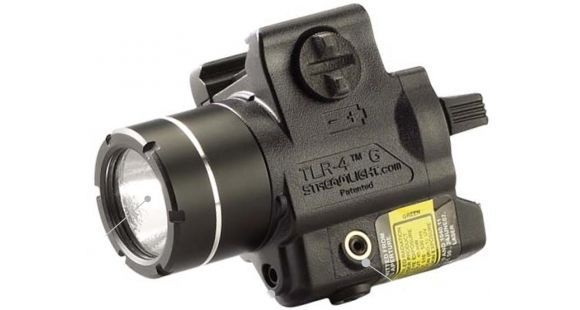 Image of DEMO, Streamlight TLR-4G Compact Tactical Light, CR2 Lithium Battery, 160 Lumens, Black, 69245