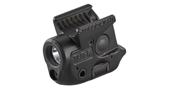 Image of Streamlight SubCompact C4 LED Gun Mounted Light w/ Laser, SIG Sauer P365, CR1/3N, Red/White, 100 Lumens, Black, 69284