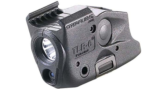 Image of Streamlight TLR-6 Taurus GX4 LED Weapon Light w/Red Laser, CR1/3N, White/Red, 100 Lumens, Black, 69288