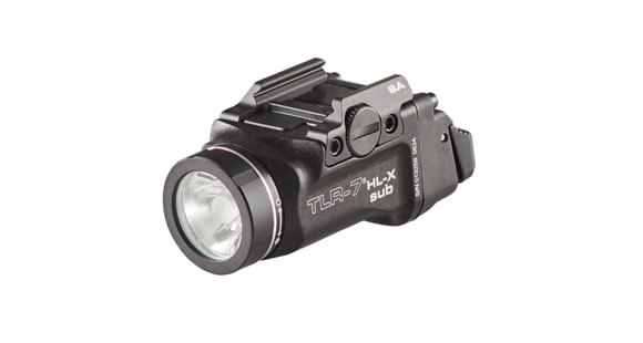 Image of Streamlight TLR-7 HL-X Sub USB Multi-Fuel, High-Lumen, Rail-Mounted Light, Springfield Armory Hellcat, Heckler Koch CC9, Black, 69506