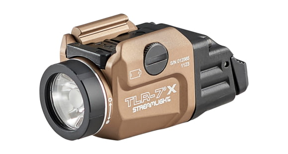 Image of USED Streamlight TLR-7 Hl-X USB Multi-Fuel Rail-Mounted Flashlight, Sl-b9, White, 1000 Lumens, Flat Dark Earth, 69459, EDEMO1, Used, Condition Like New